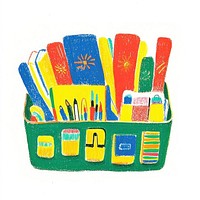 Icon of File Organizer basket stationery collection.