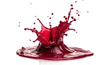 Photo of realistic blooodpool red energetic beverage.