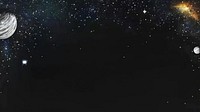 Clean noice effect black background with copy text space universe astronomy outdoors.