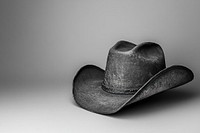 A single cowboy hat accessory clothing elegance.