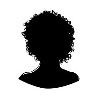 Teenager people avatar silhouette hairstyle person.