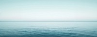 Abstract minimalist of a calm ocean horizon lines water sky outdoors.