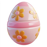 3d easter egg illustration decorative decoration.