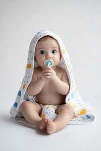 Cute baby background blanket white.