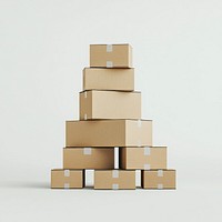 Cardboard boxes packaging materials shipping.