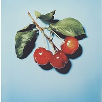 Photography glitter cherries cherry background fruit.