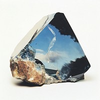 Photography mineral crystal accessories reflection.