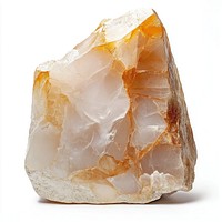 Cracked Chalcedony Rock crystal translucent mineral.