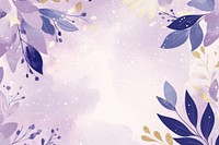 Twilight purple - rose gold background pattern design leaves.