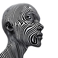 Human line illusion element art photography monochrome.