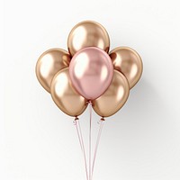 Golden and rose gold ballons balloons accessories celebration.