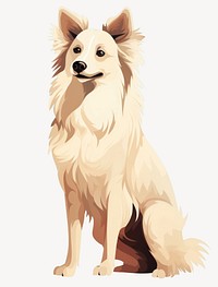 Dog illustration animal pet vector