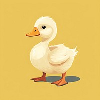 Duckling illustration background animal.