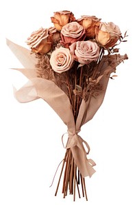 Wedding Dried dried flower bunch rose arrangement aesthetic.