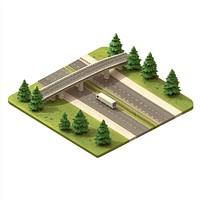 Roads and highway road transportation architecture.