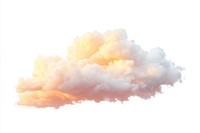 Cloud sky pastel illustration.