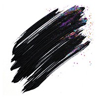 Glitter black brush stroke art brushstroke abstract.