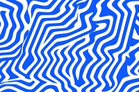 Blue and white pattern abstract illusion.