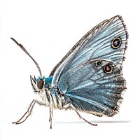 A blue butterfly photography animal insect.