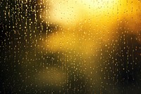 Realistic sunshine effect rain background raindrops.