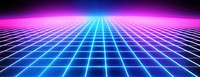 Retro neon grid futuristic.