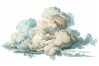 Cloud art illustration painting.