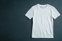 White t-shirt clothing apparel undershirt.