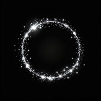 A vector glowing light effect lighting circle design.