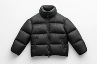 Puffer jacket clothing black outerwear.