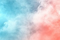 Pastel smoky background texture clouds blue.