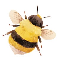 A bee illustration insect cute.