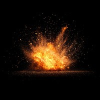 Fire bomb explosion background flames fireworks.