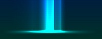 Futuristic glowing blue portal background design