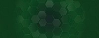 Green hexagonal pattern background with a modern, textured style. The background features varying shades of green for depth. 3D hexagon pattern background. Green background vector.