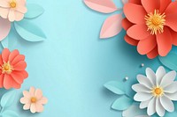 Spring banner flowers background design.