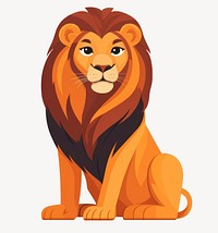 Lion illustration wildlife animal vector