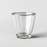 Espresso Cup glass cup transparent minimalist.