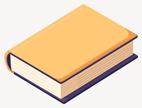 Book illustration minimalist text vector