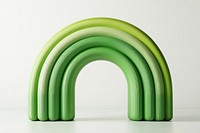 Green Rainbow green design arch.