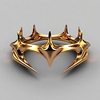 Abstract crown gold accessories accessory.