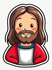 Jesus Christ illustration character cartoon vector