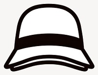 Hat minimalist graphic simple vector