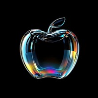 Apple glass illustration accessories.