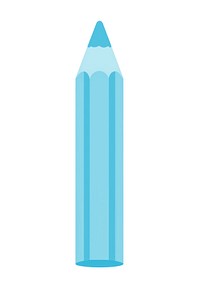 Crayon vector pencil illustration art.