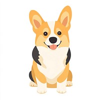 Corgi dogs illustration animal pet.