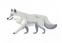 Wolf running wolf illustration animal.