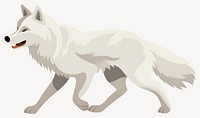 Wolf running wolf illustration animal vector