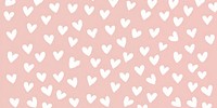 White heart pattern background hearts pink.