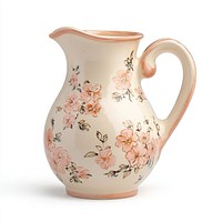 Cream pitcher antique ceramic vintage.