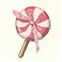 Candy illustration lollipop sweets.